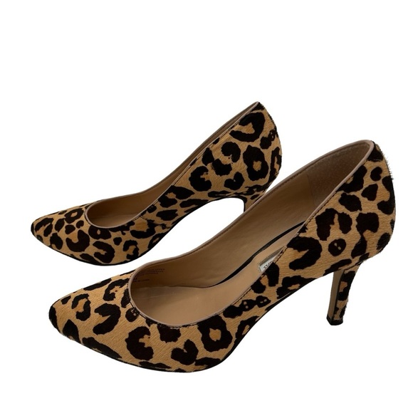 INC Women Zitah7 Leopard Slip On Heeled Pumps Size 6 - Picture 6 of 9